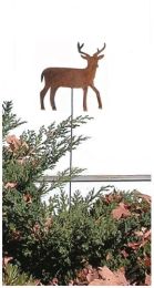 Deer - Rusted Garden Stake