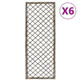Garden Trellises 6 pcs 11.8"x47.2" Willow