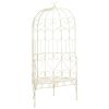 Garden Bench 37.4" Iron Antique White