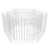 Hexagonal Gabion Raised Bed 39.4"x35.4"x19.7"