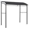 BBQ Gazebo 7.1'x4.9'x7.2' Anthracite Steel