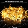 3M 300 LEDs String Curtain Light IP44 String Fairy Lights Party Xmas Decor Lamps 3 Packs