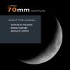 Celestron - AstroMaster 70AZ Telescope - Refractor Telescope - Fully Coated Glass Optics - Adjustable Height Tripod â€“ Bonus Astronomy Software Package