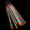 Meteor Lights 8 pcs 19.7" Colorful 288 LEDs Indoor Outdoor