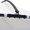 Gazebo 118.1"x114.2" White Round