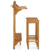3 Piece Garden Furniture Set Solid Acacia Wood