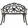 Bistro Bench 39.4" Bronze Cast Aluminium