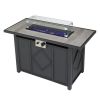 107*51*62.5cm Fire Ppit Table Grey