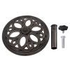 Outdoor Garden Pool Heavy Duty Round Umbrella Base Stand 23-lbs 17 3/4 Inch