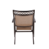 [PICK UP ONLY]Outdoor 5 Piece Dining Set Patio Furniture w/ 4pcs Sling Chair & 1pc Tempered Glass Tabletop