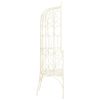 Garden Bench 37.4" Iron Antique White
