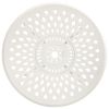 Garden Table White 30.7"x30.7"x28.3" Cast Aluminum