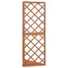 Corner Trellis 19.6"x19.6"x57" Solid Fir Wood