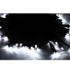 50LED Solar Powered White String Light Xmas Garden Deco