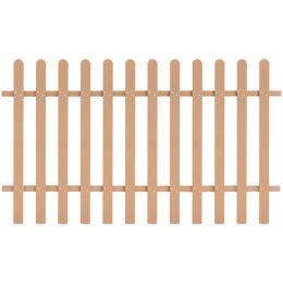 Picket Fence WPC 78.7"x47.2" (Color: Brown)