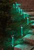 Solar Landscape Lights Transparent Decorative Waterproof, 10 Pack Solar Powered Pathway Lights
