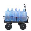 Wagon Cart Garden cart trucks make it easier to transport firewood